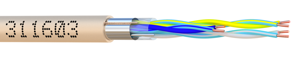 Image du produit SYT+/LY6ST 03P AWG24 IVOIRE Boite 100 M