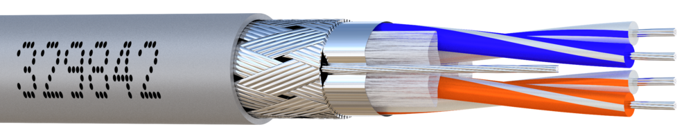 Image du produit S/FTP 2P AWG24 120 OHMS XL-LSZH Bob. bois 500 M