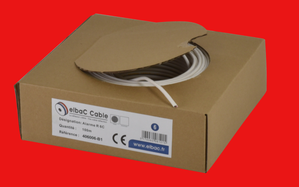 Image du produit ALARME RIGIDE 06C AWG24 SCR Boite 100 M