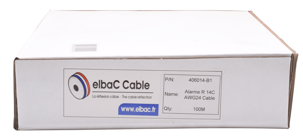 Image du produit ALARME RIGIDE 14C AWG24 SCR Boite 100 M