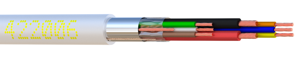 Image du produit ALARME SOUPLE 06C Cu + 2x0.75 SCR Bob. bois 500 M