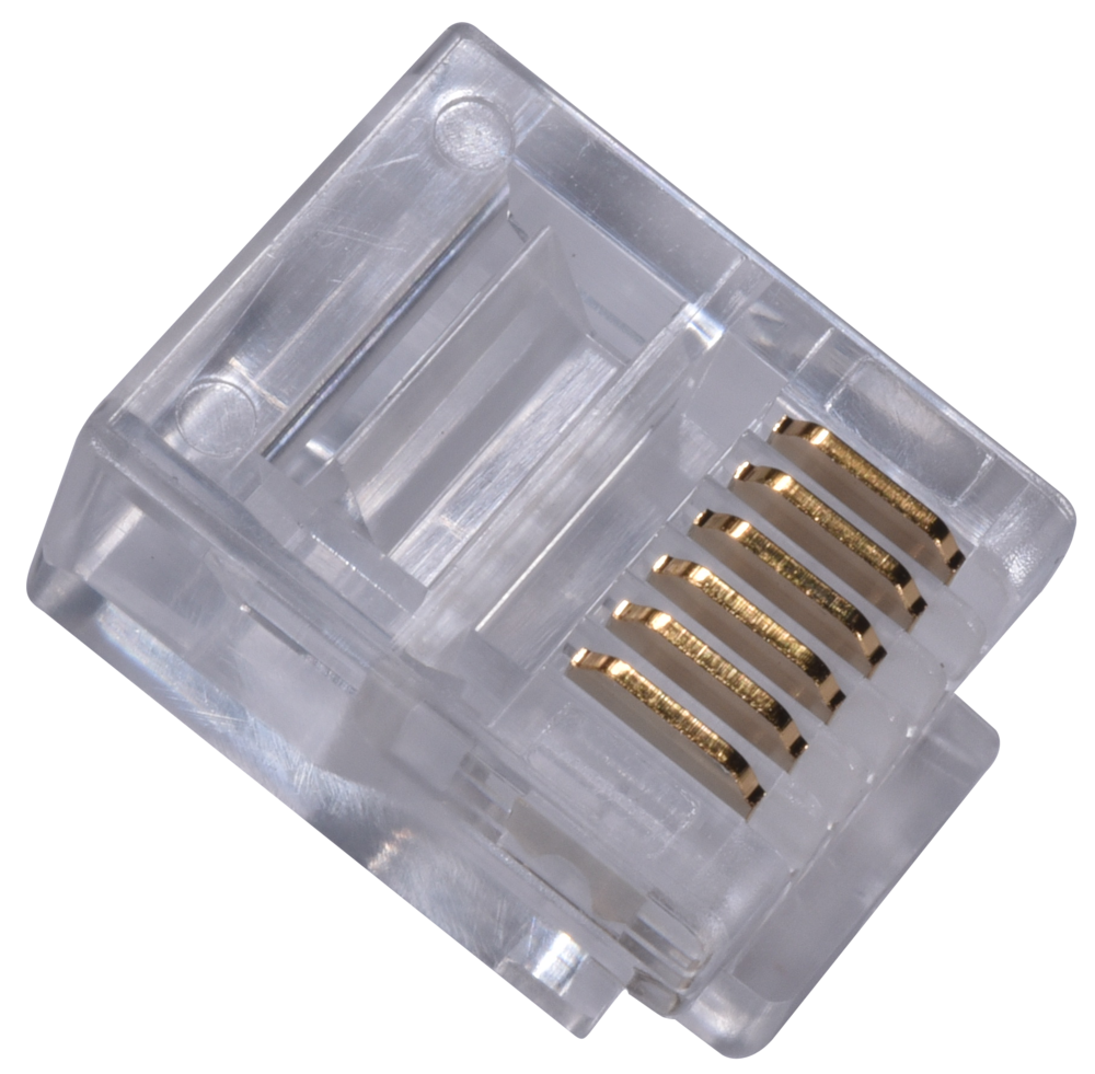 Image du produit CONNECTEUR RJ11/RJ12 6P6C Sachet 50 PC