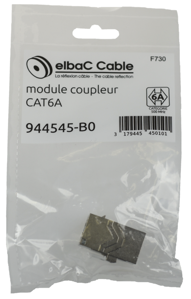 Image du produit MODULE COUPLEUR CAT6A Boite 1 PC