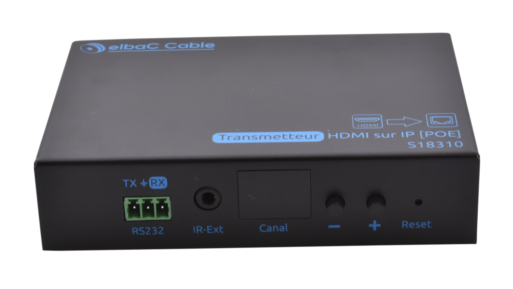 Image du produit EMETTEUR DEPORT HDMI SUR IP POE Boite 1 PC