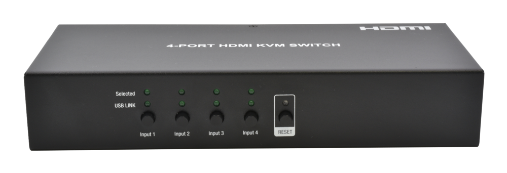 Image du produit SWITCH KVM HDMI 4 PORTS Boite 1 PC