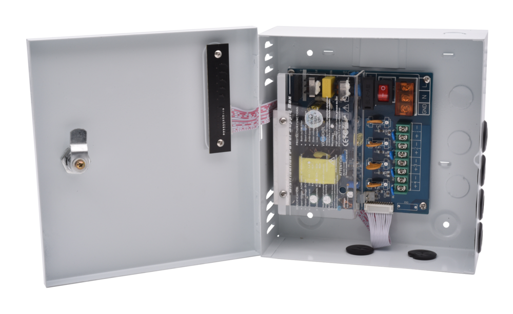 Image du produit ALIMENTATION MURALE 12VDC 5A 4VOIES Boite 1 PC