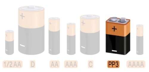 Image du produit ACCUS 9V LF22 200MAH BLISTER DE 1