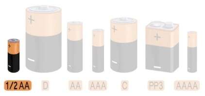 Image du produit PILE LITHIUM-THIONYL 3,6 V 1/2AA