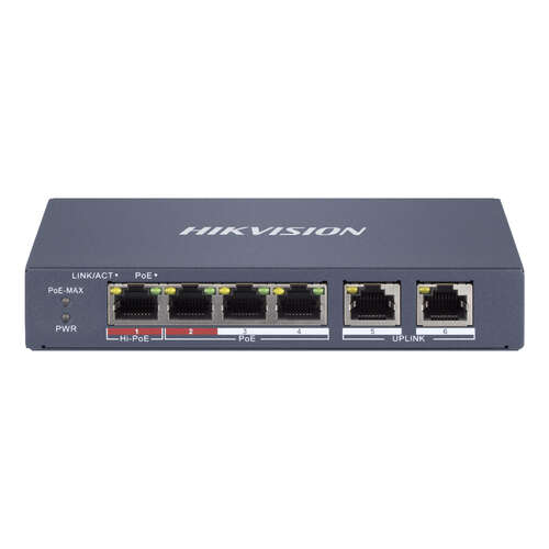 Image du produit L2,Smart Managed,4 10/100MRJ45 PoE ports,2 10/100M RJ45 port