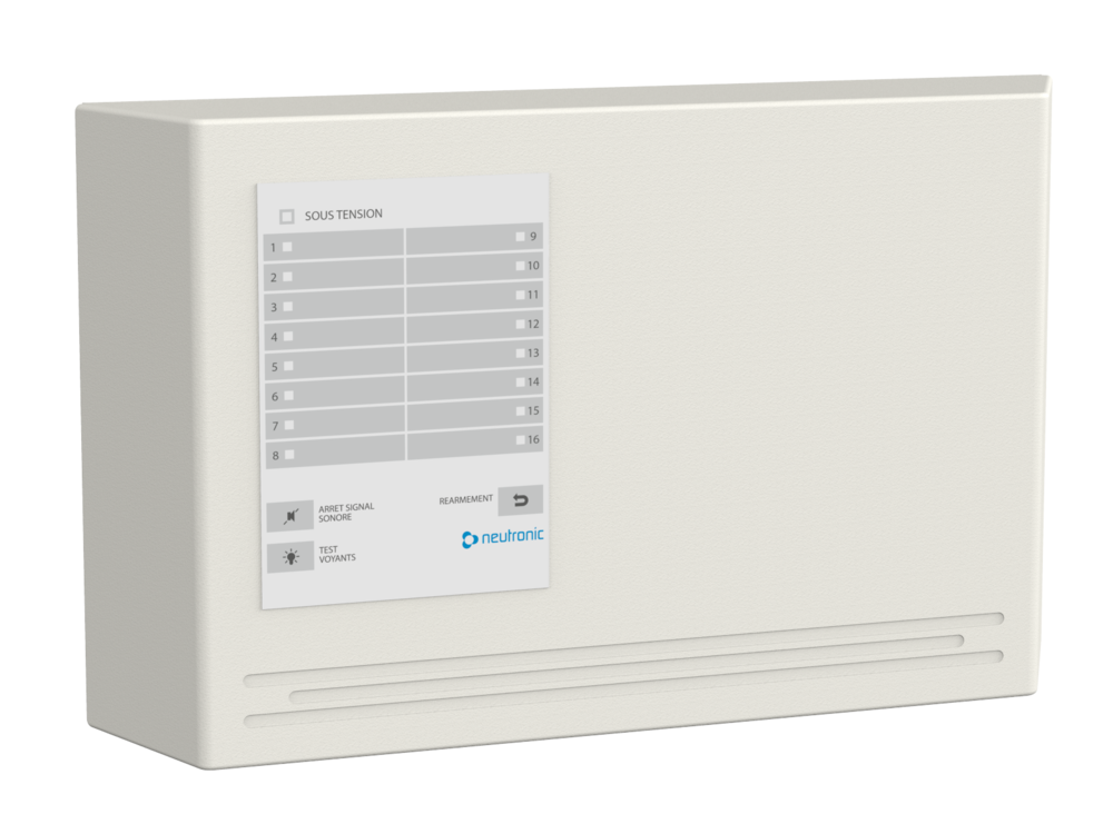 Image du produit Alarme Technique 16z avec 1 relais/zone