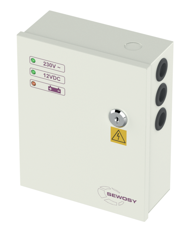 Image du produit Alimentation à découpage 12VDC 3 A (emplacement accu 7Ah)