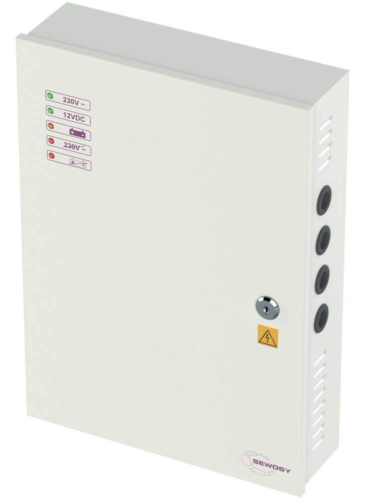 Image du produit Alimentation à découpage 12VDC 10 A (emplacement accu 18 Ah)