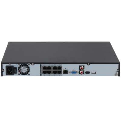 Image du produit Enregistreur Num&eacute;rique IP 8 Canaux, 8PoE, 1U, Lite, 2 Disques Durs