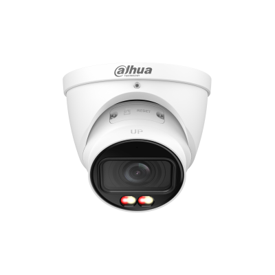 Image du produit Cam&eacute;ra IP Mini D&ocirc;me Face Plate Smart Dual Light 8MP IR 40m IP67 POE Varifocale Motoris&eacute;e 2.7-13.5 mm Faible Lum HD