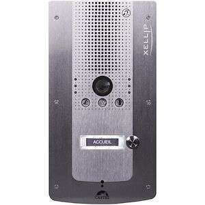 Image du produit Portier audio video Full IP/SIP 1 bouton d'appel conforme loi Handicap PoE