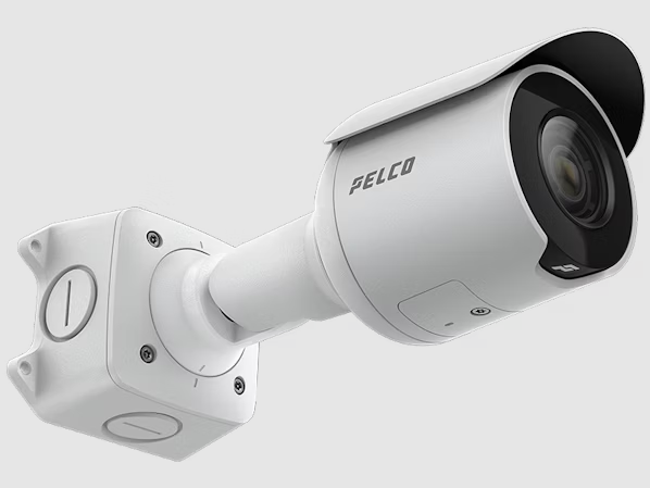 Image du produit Sarix Pro 4 bullet, 5MP, IR, 10.9-29mm P-Iris, surface mount, True WDR, SureVision, Smart Analytics