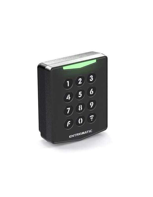 Image du produit Clavier num&eacute;rique radio 433,92 MHz avec 4 codes personnalisables, alimentation 9 V CC ou 24 V CC.