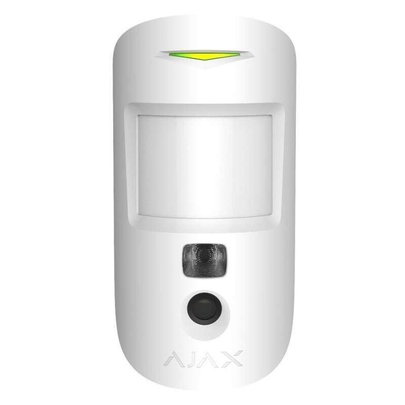 Image du produit D&eacute;tecteur de mouvement IR sans fil avec lev&eacute;e de doute Blanc