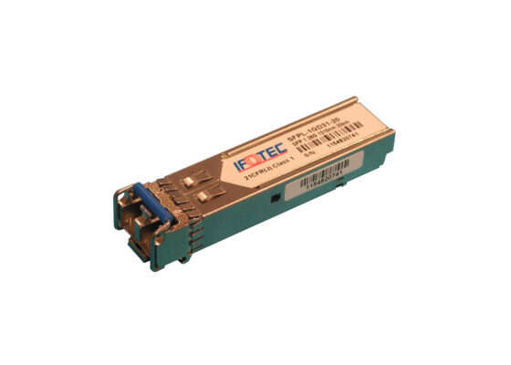 Image du produit Module SFP Gigabit monomode Transmission 1000Base-BX-D, Tx1550/Rx1310nm - 20 km