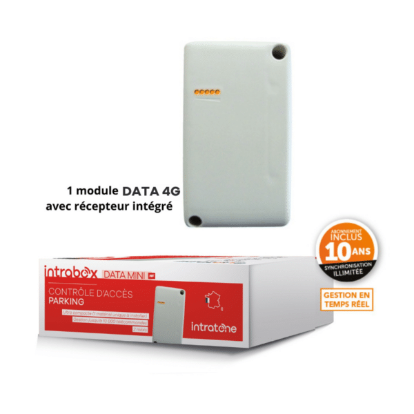Image du produit Intrabox Data Mini HF : 1 module de transmissions Eco avec r&eacute;cepteur HF int&eacute;gr&eacute; avec synchronisation des donn&eacute;es Data