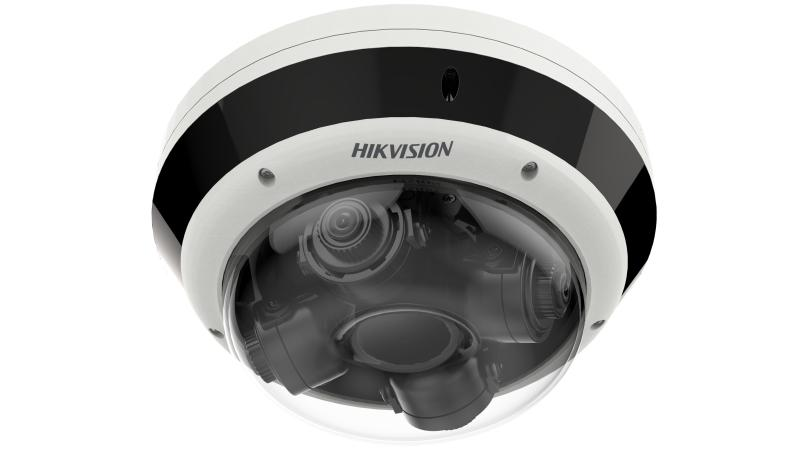 Image du produit Cam&eacute;ra IP D&ocirc;me Panoramique Multi-Capteurs 4 x 4MP IP67 IR 30m IK10 Varifocale Motoris&eacute;e 2.8-12mm Audio