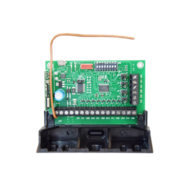 Image du produit R&eacute;cepteur radio 433.920 MHz crypt&eacute;, 4 sorties multiprotocoles ind&eacute;pendantes,liaison USB
