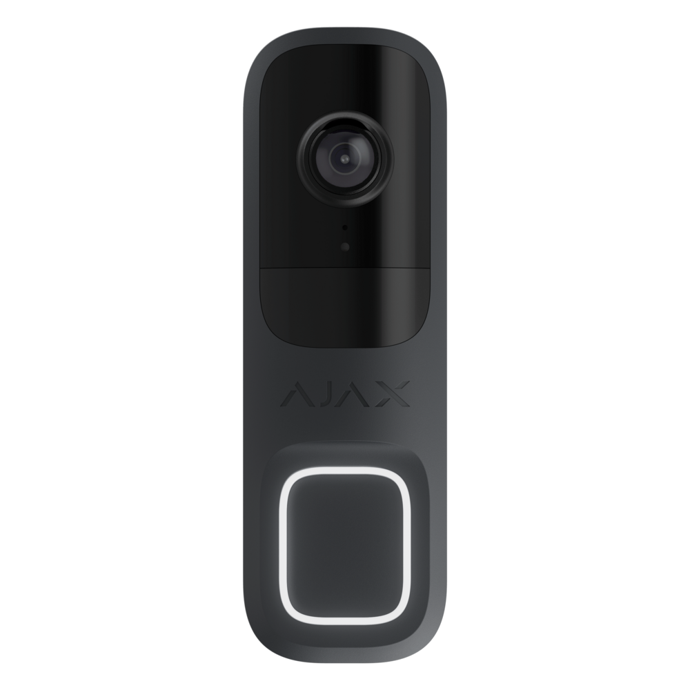 Image du produit Sonnette vid&eacute;o avec IA int&eacute;gr&eacute;e, capteur PIR et contr&ocirc;le via des applications Graphite