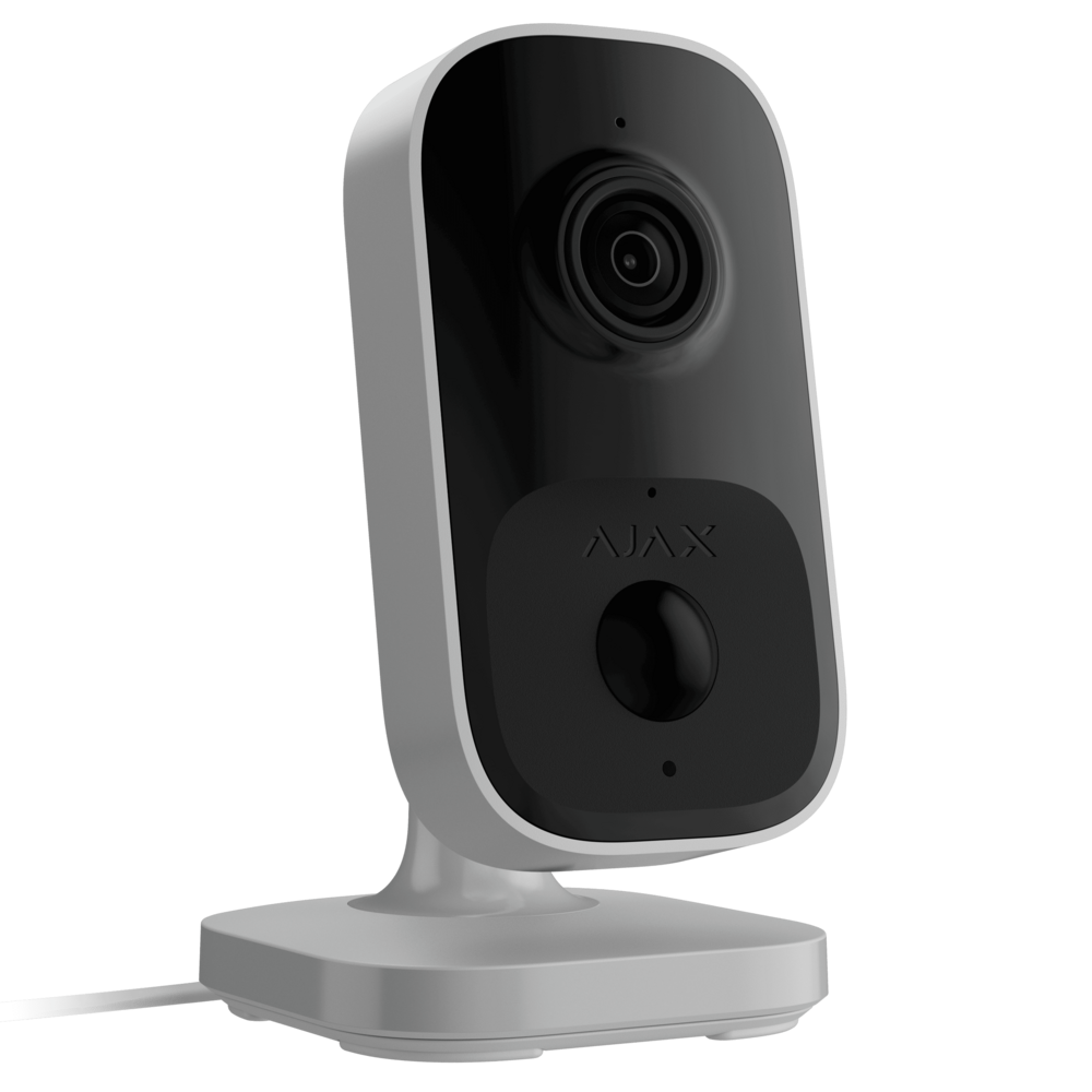 Image du produit Cam&eacute;ra de surveillance int&eacute;rieure avec Wi-Fi, d&eacute;tecteur de mouvement PIR et IA int&eacute;gr&eacute;e Blanc