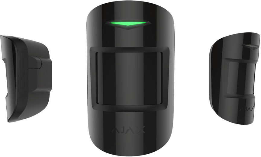 Image du produit D&eacute;tecteur de mouvement sans fil IR avec capteur suppl&eacute;mentaire &agrave; micro-ondes en bande K Noir