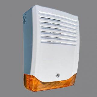 Image du produit Sir&egrave;ne ext&eacute;rieure en aluminium avec flash &agrave; leds, certifi&eacute;e NF EN 50 131-4 en grade 3