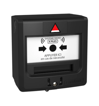 Image du produit Bo&icirc;tier Menace (BM) NOIR &agrave; piles Radio + Capot