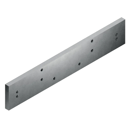 Image du produit Plaque &agrave; coller pour montage contreplaque EH3 ou &eacute;querre EH3-Z sur porte en verre
