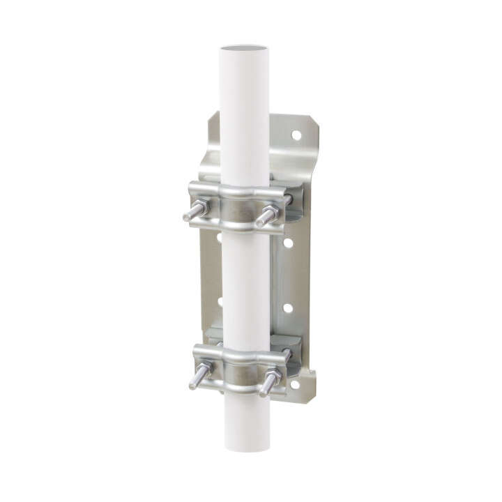 Image du produit Fixation polyvalente pour mur, poutre pour m&acirc;ts de &Oslash; 25 &agrave; 50mm - Zinc bleu
