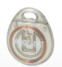 Image du produit Porte cl&eacute; gris transparent 13,56 MHz Mifare Classic 1K (le lot de 10)