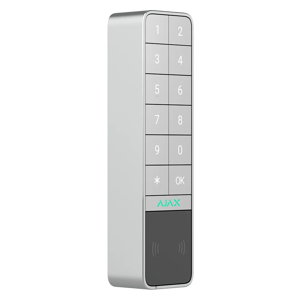 Image du produit Clavier sans fil avec authentification par Pass, Tag, smartphones et codes. - Interieur/Exterieur Blanc