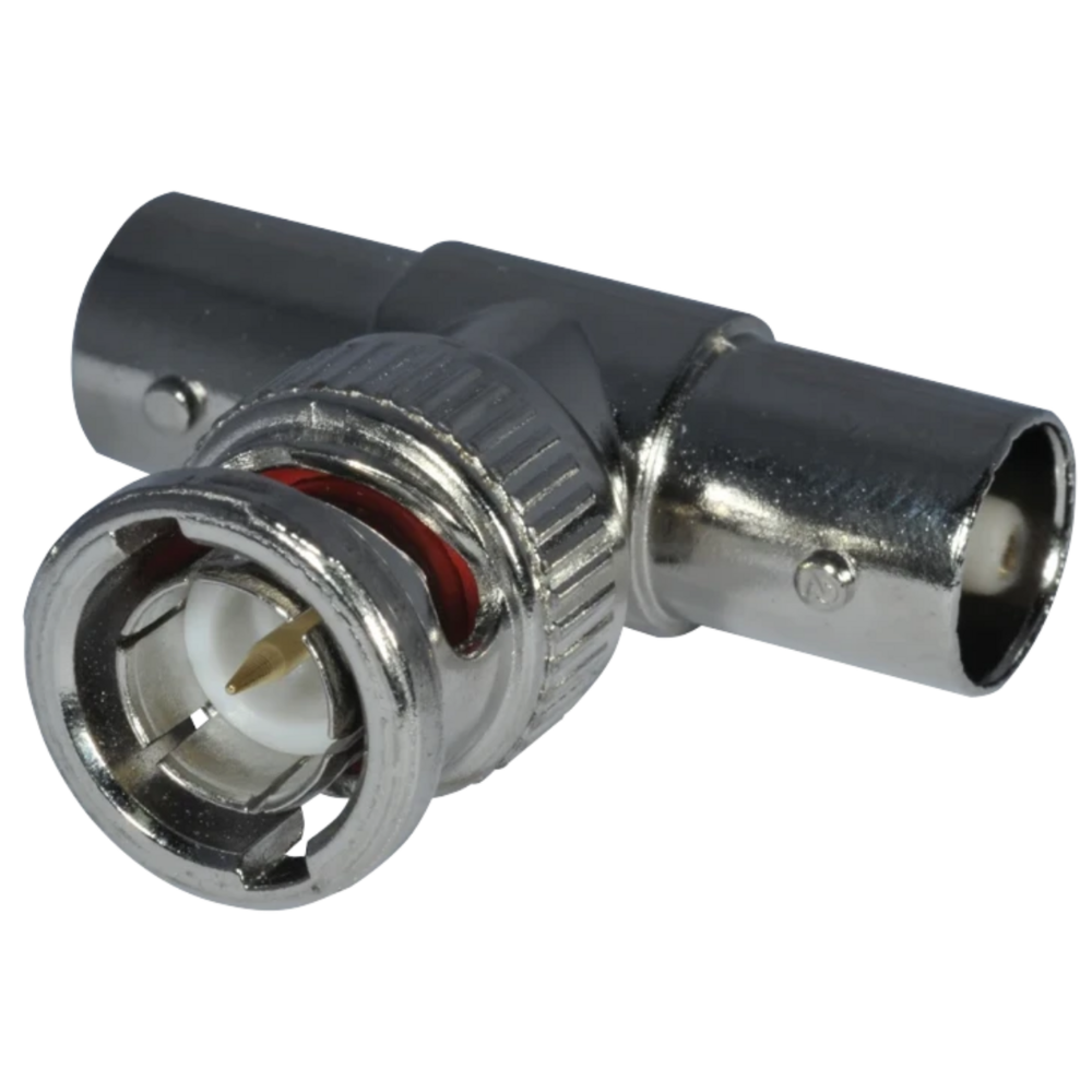 Image du produit RACCORD BNC EN T 1MALE/2FEMELLES Boite 30 PC