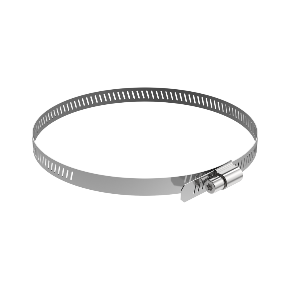 Image du produit Collier de Serrage Gris 600x12.6mm Acier Inoxydable