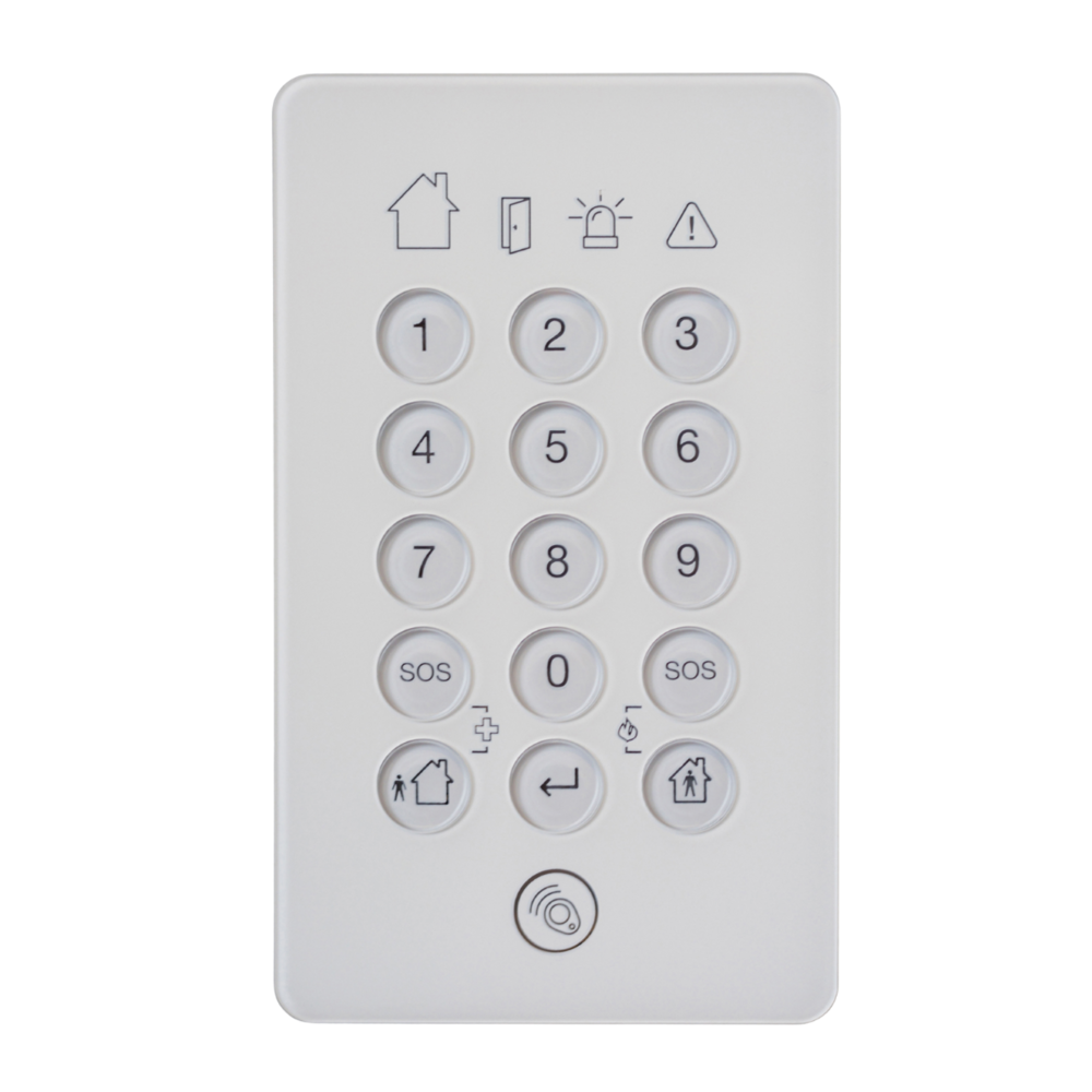 Image du produit Clavier radio livr&eacute; avec 2 tags + sir&egrave;ne int 2way