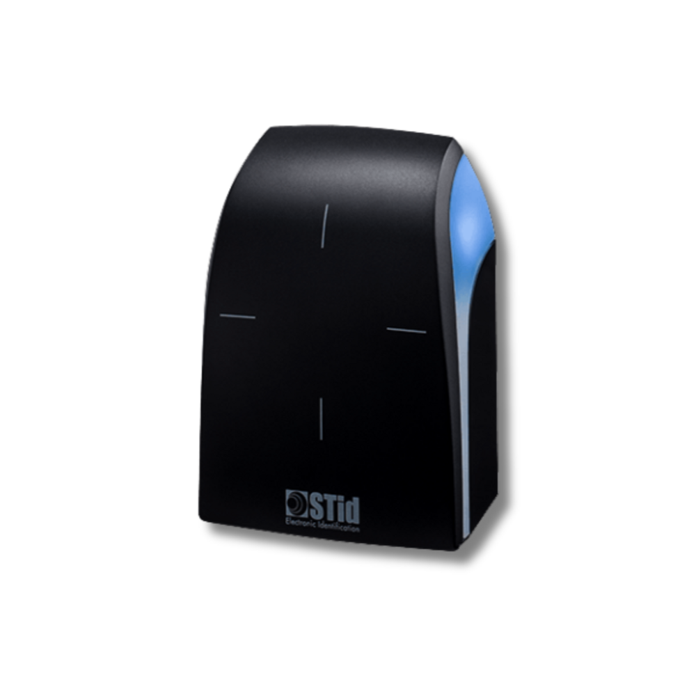 Image du produit Lecteur STID ARCA, SECURISE, Wiegand 32bits(3LA) , Noir, Bornier