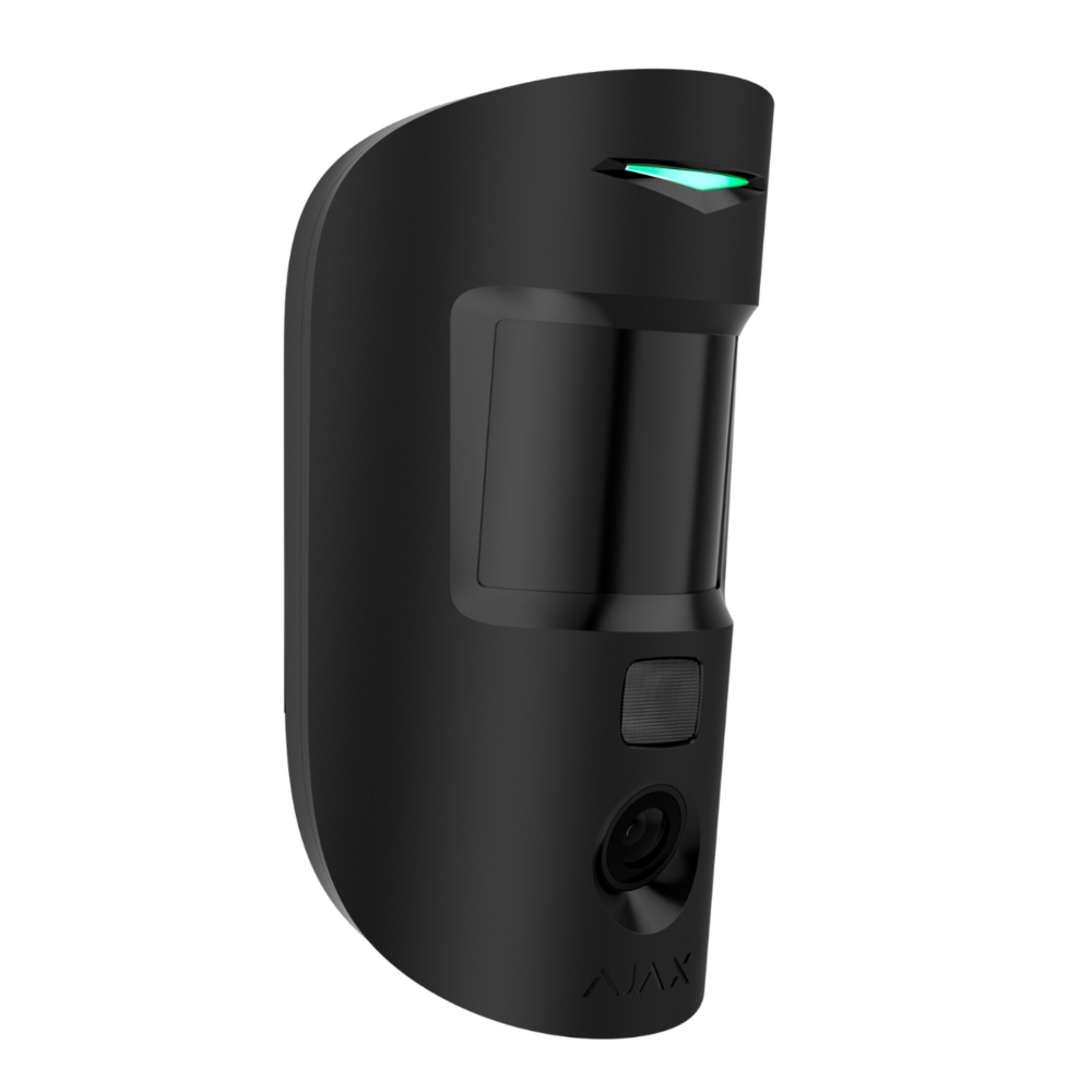 Image du produit D&eacute;tecteur de mouvement IR sans fil avec lev&eacute;e de doute Noir