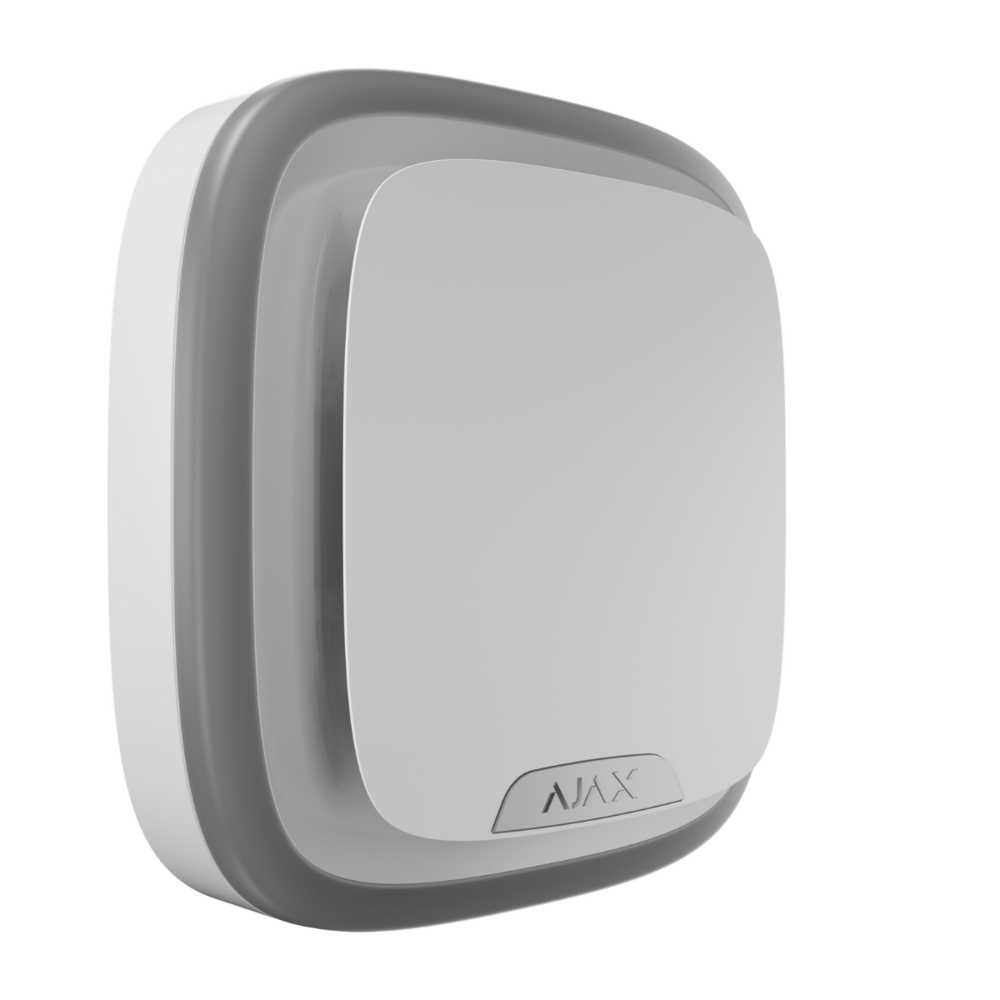 Image du produit Sir&egrave;ne sans fil avec protection anti-sabotage de pointe - Interieur/Exterieur. Blanc NFA2P