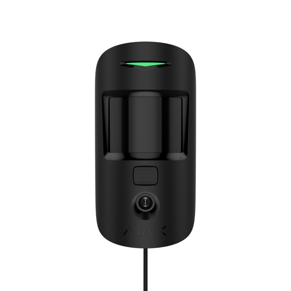 Image du produit D&eacute;tecteur de mouvement IR filaire avec lev&eacute;e de doute Noir