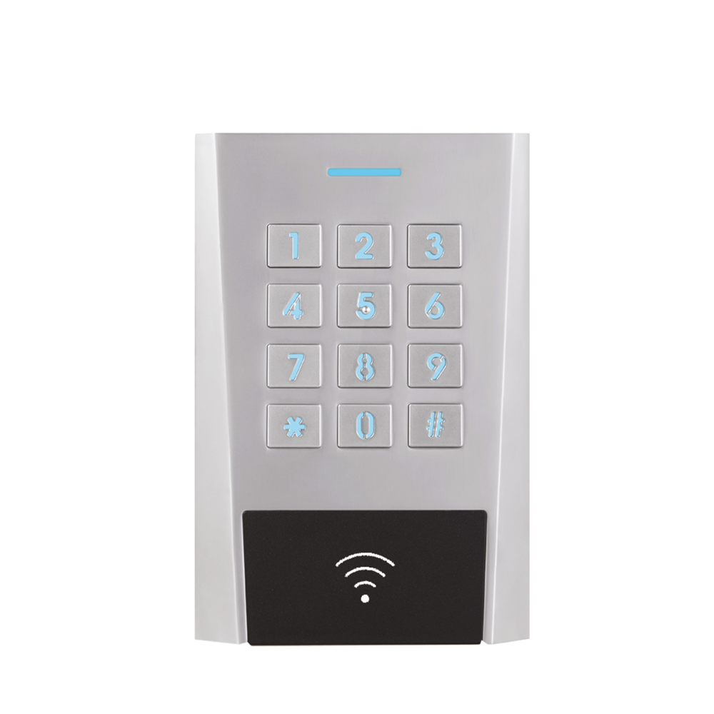 Image du produit Clavier/Lecteur RFID AXK3 M&eacute;tal IP66 125 KHz EM 12/24V AC/DC 999u 2R C2