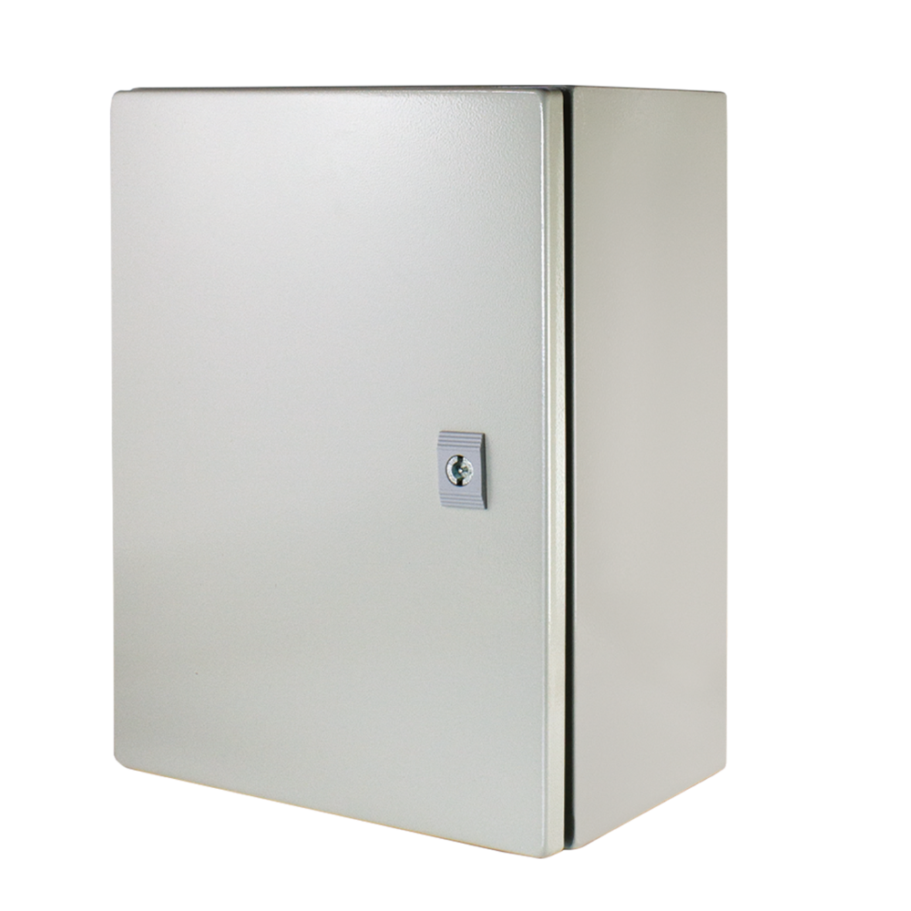 Image du produit Coffret &eacute;tanche PSWB IP 66 en m&eacute;tal 300 x 400 x 200 mm avec plaque de fond