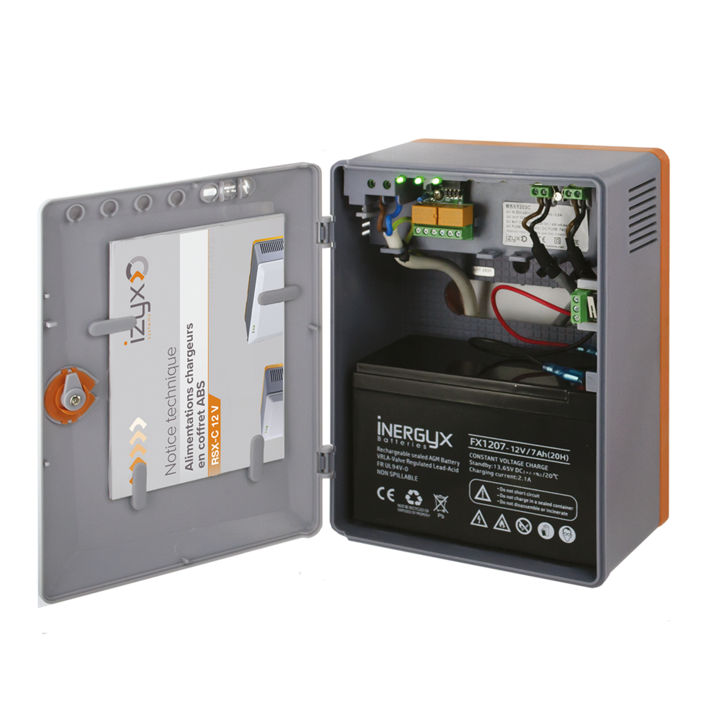 Image du produit Alim. chargeur RSX 230V AC / 12V DC (13,8V) / 3A - 173 x 223 x 103 mm
