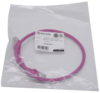 Image du produit CORDON S/FTP CAT6A AWG26 LSZH ROSE 0.5M Cordon 1 PC0.5