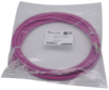 Image du produit CORDON S/FTP CAT6A AWG26 LSZH ROSE 03M Cordon 1 PC 3m