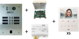 Image produit Kit Video Alu 2R 5 Bp 2 Voice Programme