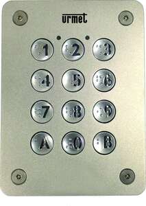 Image produit Clavier 12 Touches 2F Inox Encastre