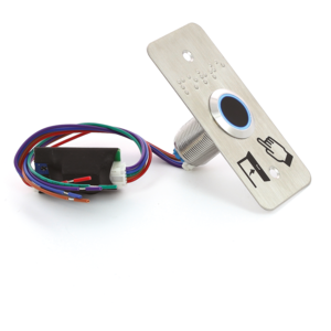 Image produit Capteur IR diam. 19 mm 12/24V DC Halo bleu/vert Buzzer Rel.